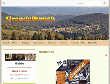 Tablet Screenshot of mairie-grendelbruch.fr